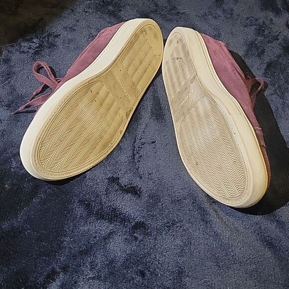 New Republic Burgundy suade sneakers. Size 11 - Picture 2 of 5